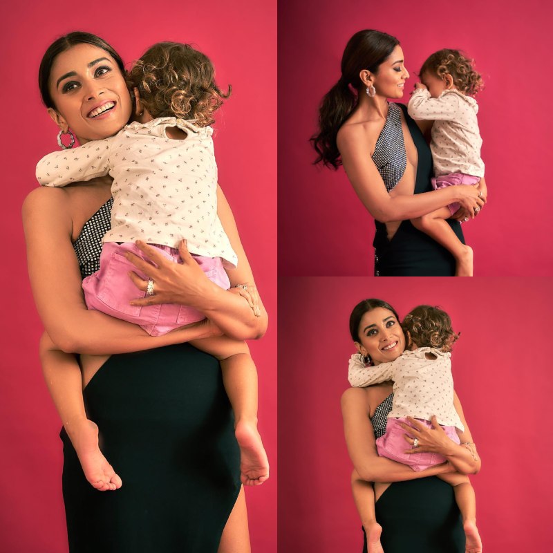 Adorable! Shriya Saran goes all cuddles with her toddler daughter, fans in awe 862983