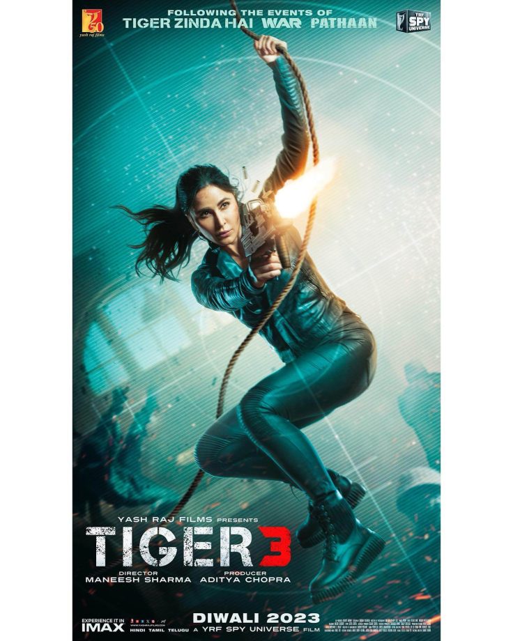Agent Zoya Is Back! Katrina Kaif's 'Tiger 3' Poster Teases Thrills And Intrigue 860111