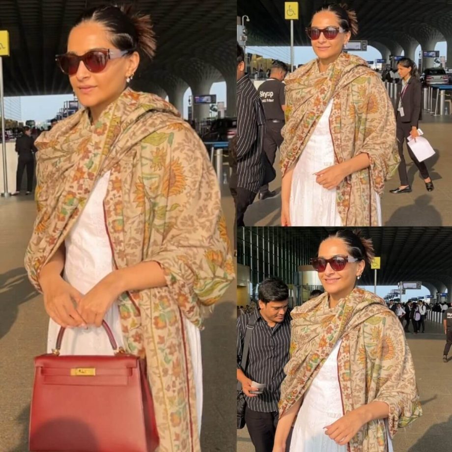 Airport Fashion: Sonam Kapoor Looks Gorgeous In Gown, Mira Rajput Goes Stylish In Co ord Set 860403