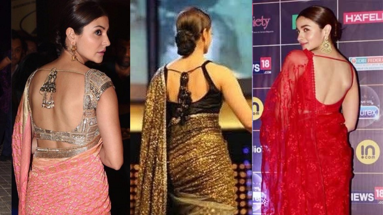 Aishwarya Rai, Alia Bhatt, And Anushka Sharma Show Sass In Sensuous Blouse Back Design