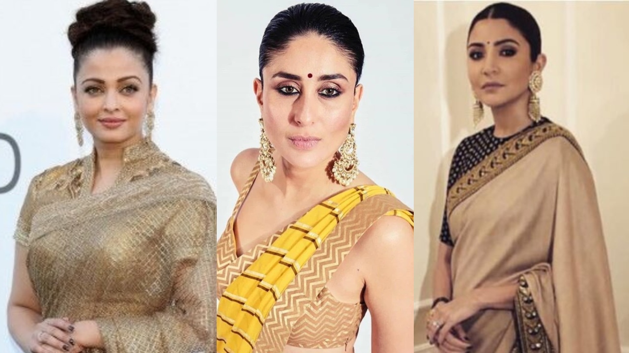Aishwarya Rai, Kareena Kapoor & Anushka Sharma: Hairstyles For Festive Wear Sarees 860588