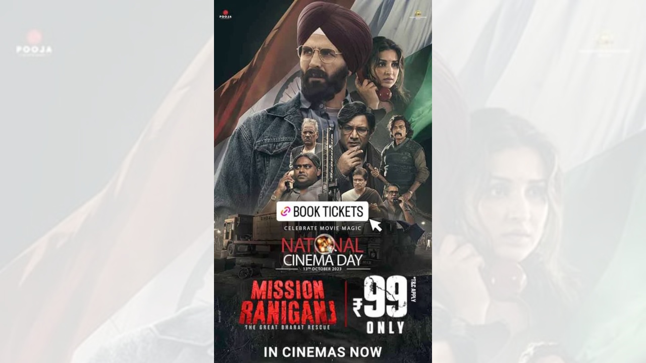 Akshay Kumar starrer, ‘Mission Raniganj’ goes HOUSEFULL, prior to National Cinema Day 860843
