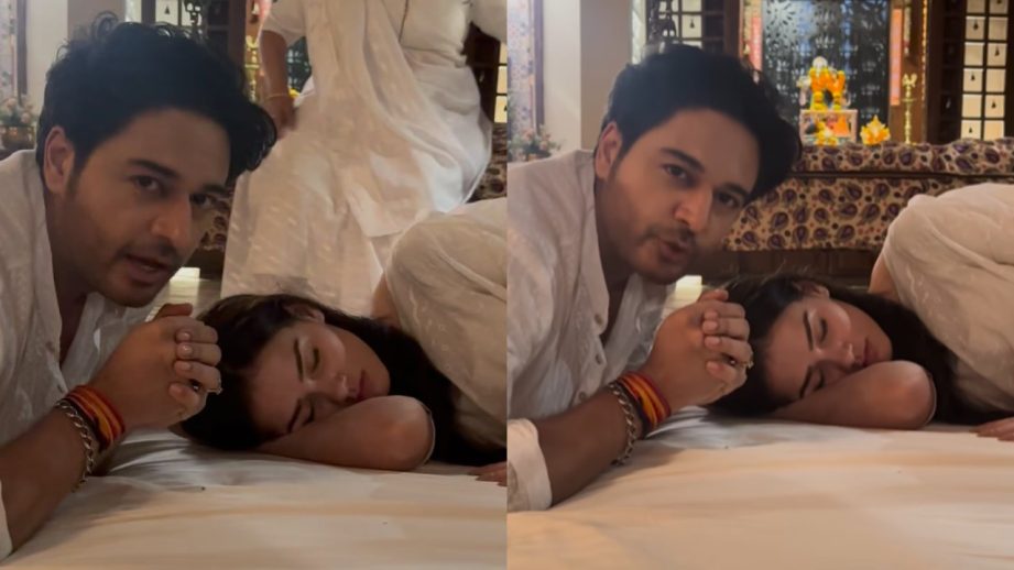 Anupamaa Fame Gaurav Khanna Teases Co-Actor Nishi Saxena As She Snores In Her Beauty Sleep On Set; See This 861195