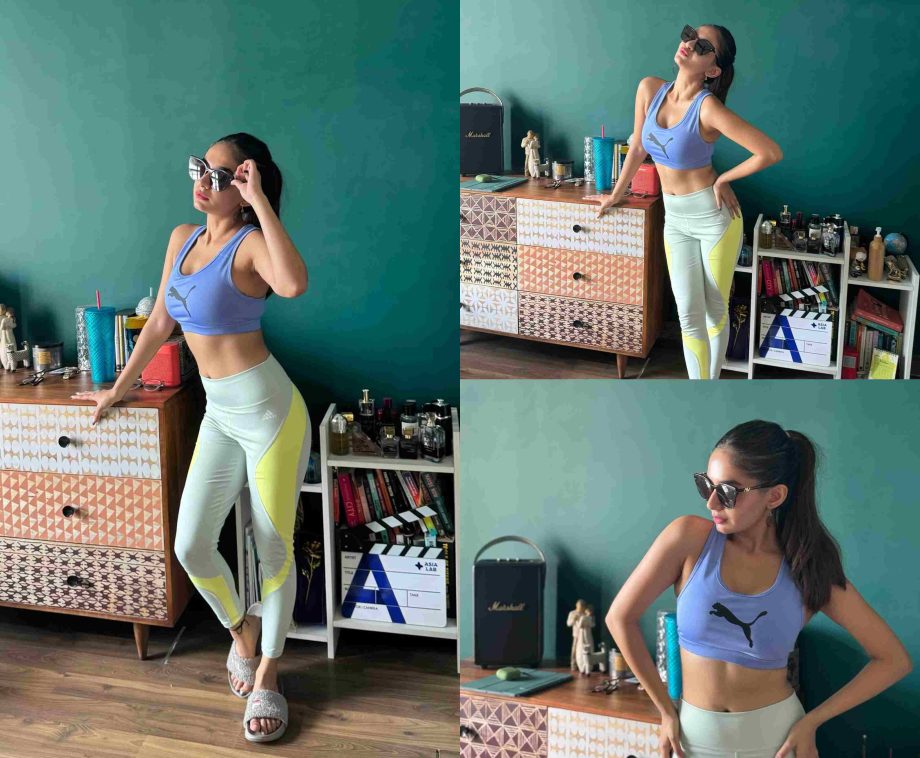 Anushka Sen nails weekend vibes with stylish gym look 861453