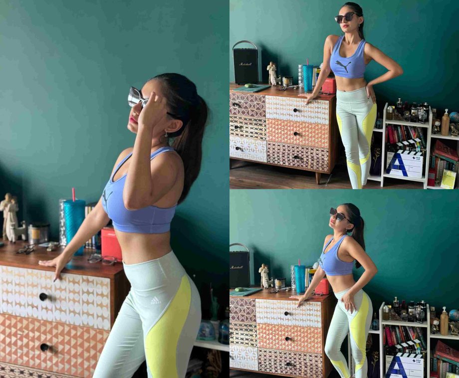 Anushka Sen nails weekend vibes with stylish gym look 861452