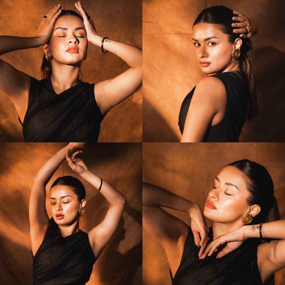 Avneet Kaur's Sultry Silhouette Headshots In Black Dress Is 'No Miss,' See Photos 865440