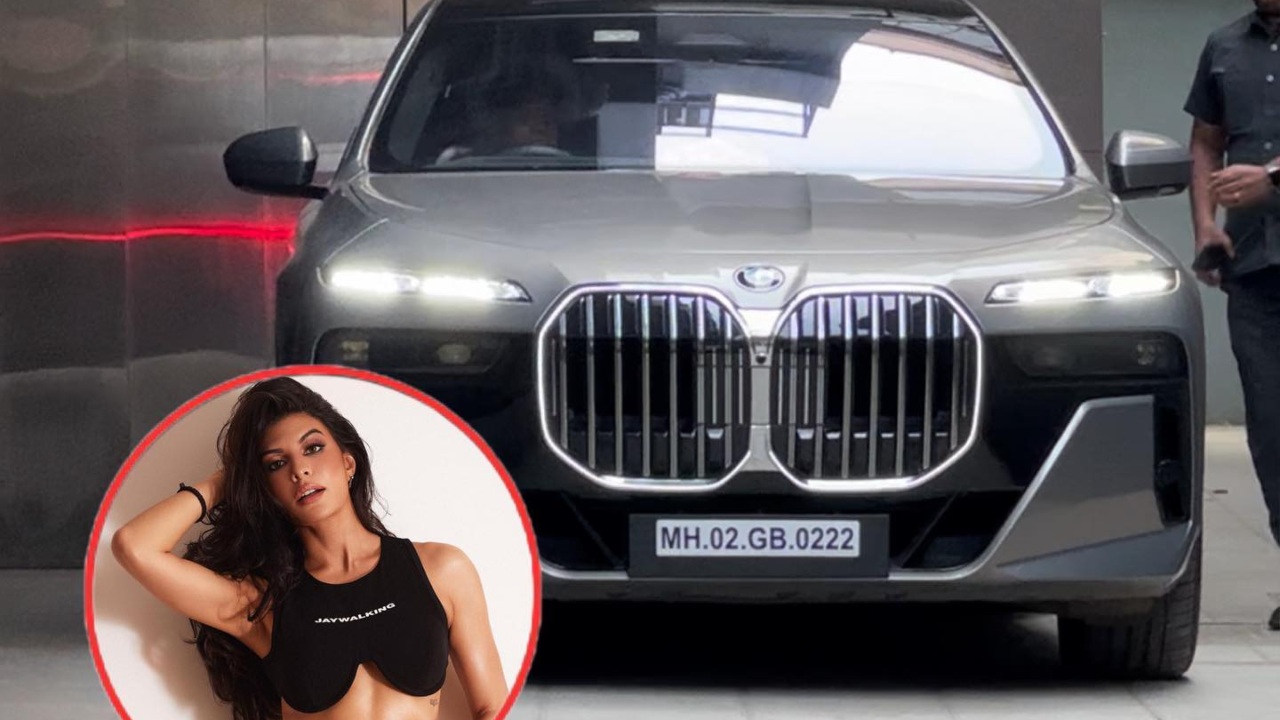 Congratulations! Jacqueliene Fernandez adds Rs. 2 crore BMW i7 to her garage, deets inside