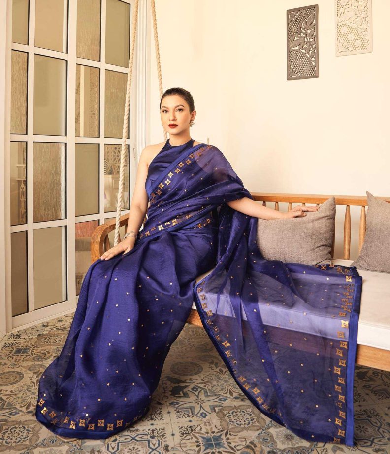 Deepika Singh, Gauahar Khan, And Rupali Ganguly's Simple Saree Elegance With Designer Blouse 862826