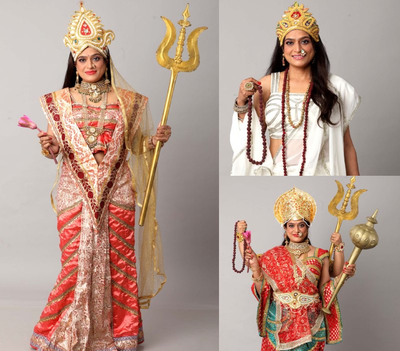 Ekta Jain became first actress to shoot in nine avatars of Maa Durga in one day 863648
