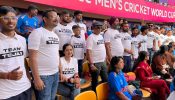 Fans aka Tejas Team Unite to Roar for the Men in Blue at India vs New Zealand ICC Men's Cricket World Cup Match!" 863503