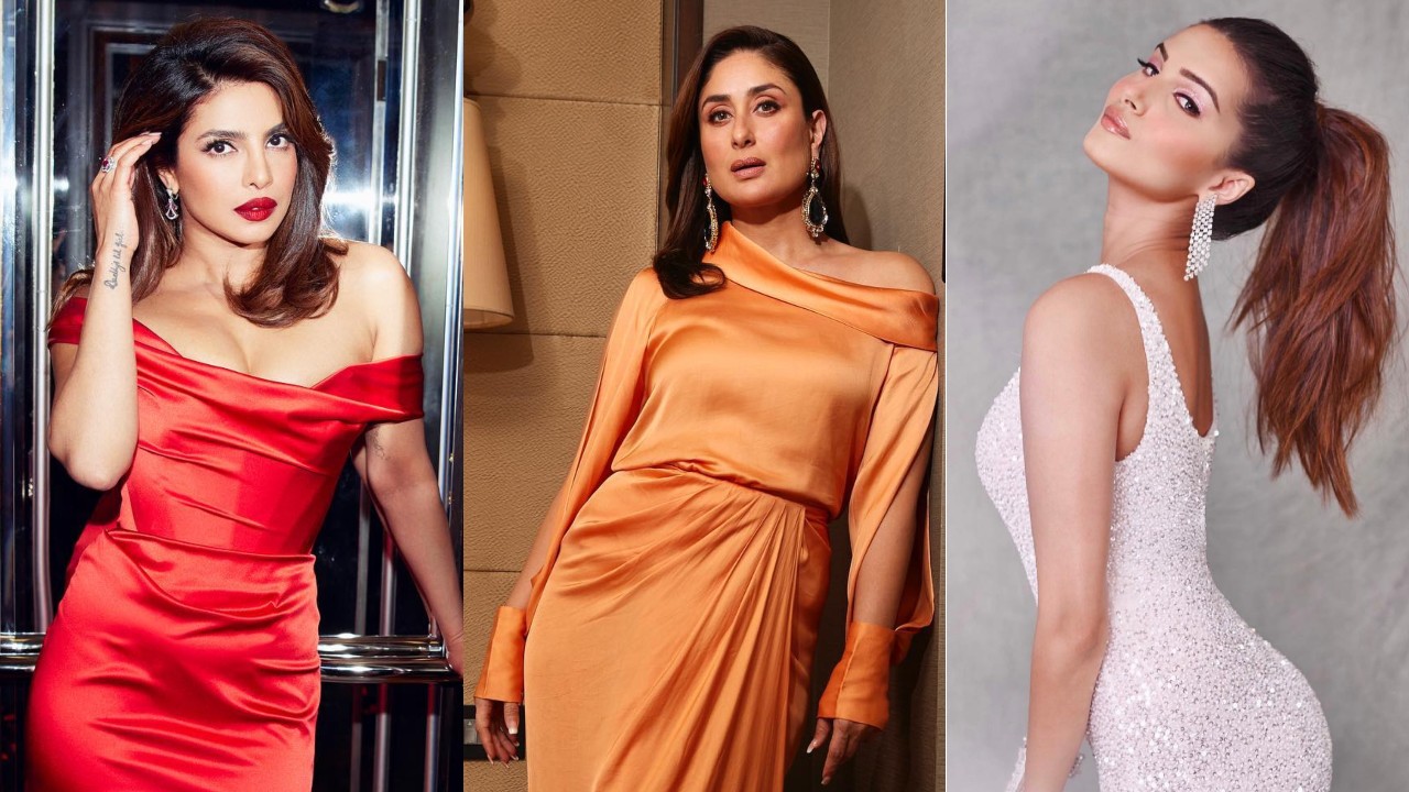 Flaunt Your Sensuousness Like Kareena Kapoor, Priyanka Chopra And Tara Sutaria In Long Gowns 860876