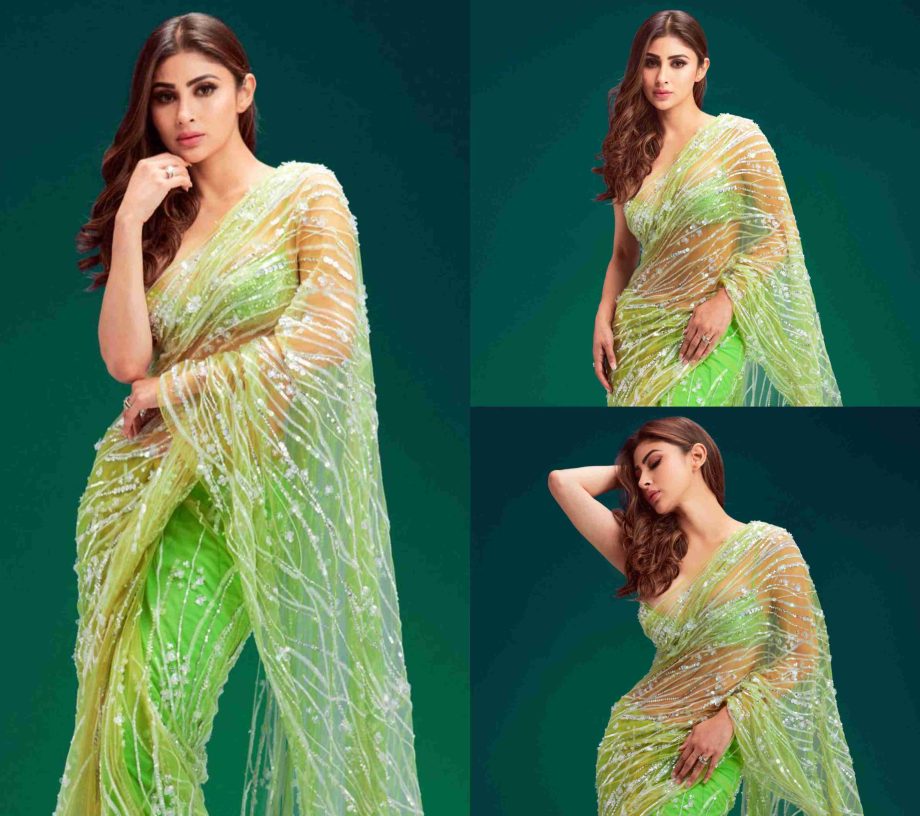Flow festive this season in designer sarees! Mouni Roy, Rashami Desai & Niti Taylor’s picks 860887