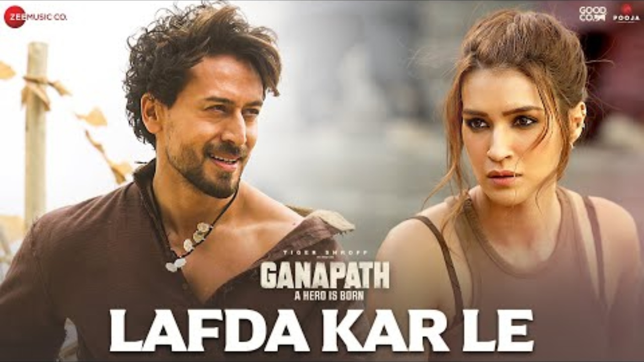 'Ganapath's Lafda Kar Le song featuring Tiger Shroff & Kriti Sanon sets the bar for love goals! Out Now! 863965