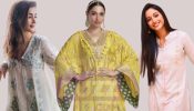 Go trendy with Srinidhi Shetty, Tamannaah Bhatia, and Pooja Hegde's front kurti neck designs 858665