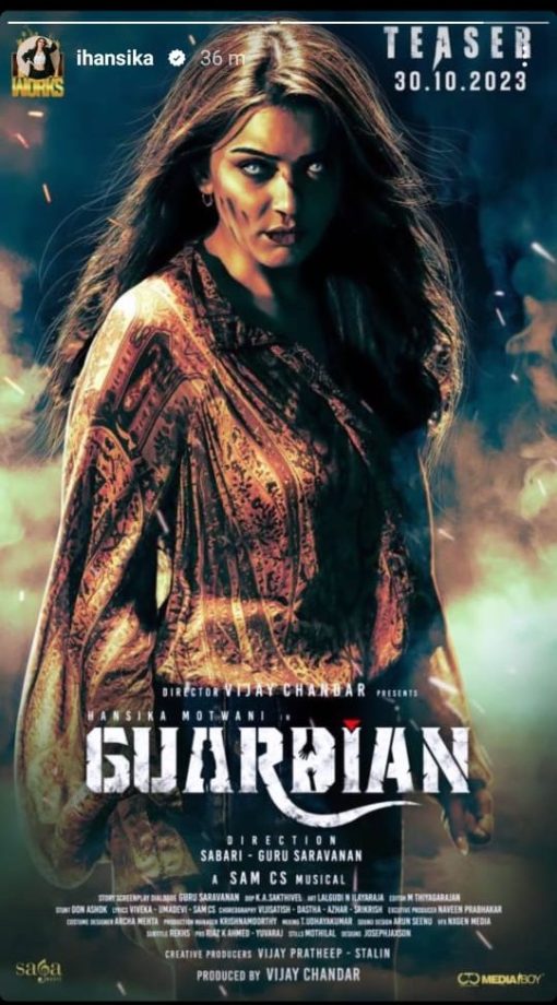 Guardian Teaser: Hansika Motwani’s uncanny avatar is giving goosbumps, check out 865168