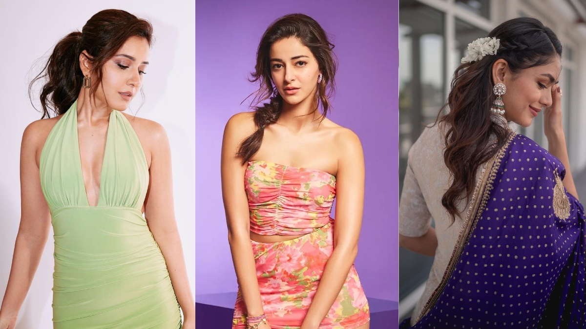 Hairstyles For Girls: Style Every Occasion Like Raashi Khanna, Ananya Panday And Mrunal Thakur 859979
