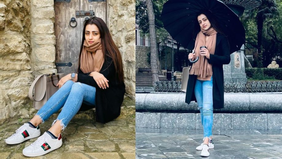 Hansika Motwani, Trisha Krishnan & Meenaakshi Chaudhary Sass Up Jeans Style With Classy Tops, Take Cues 861527