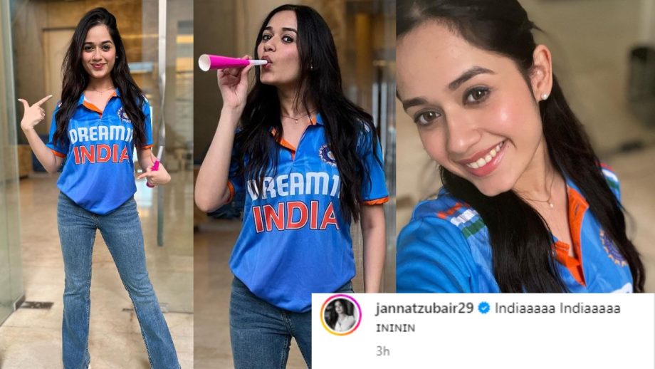 Jannat Zubair gives shoutout to Team India amidst WC 2023 match, check out 861551