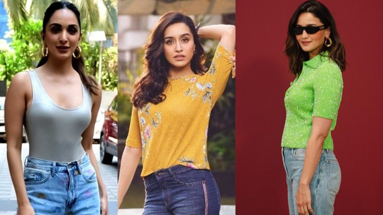Jeans Top For Girls: Kiara Advani, Shraddha Kapoor, Alia Bhatt Are Ultimate Inspiration 860564