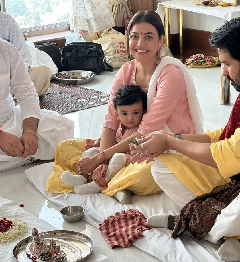 Kajal Aggarwal Buys Dream Home, Performs 'Grah Pravesh ' Puja With Family 865244