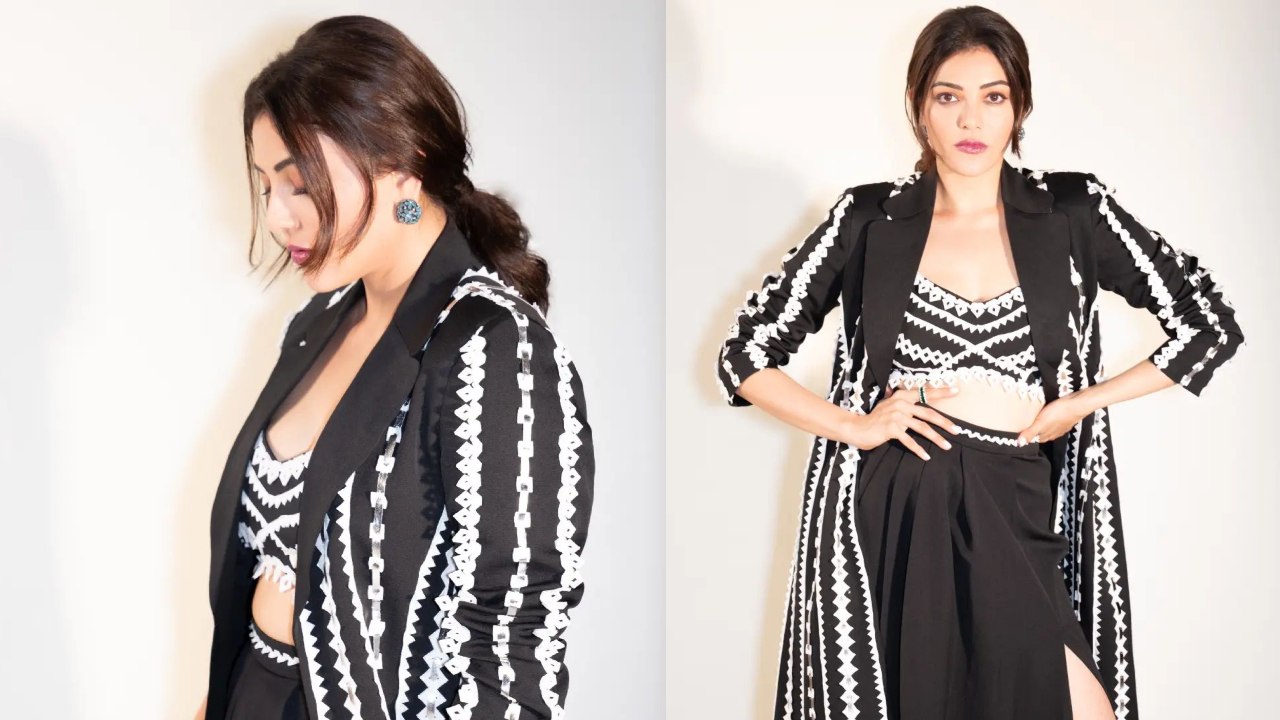 Kajal Aggarwal Looks Vision In Three-piece Co ord Set, Take Cues 863670