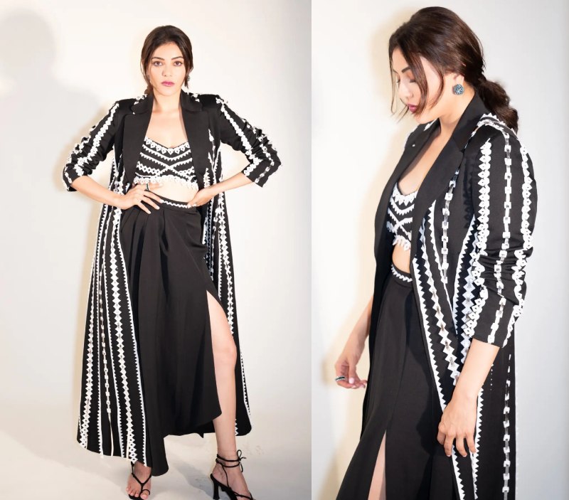 Kajal Aggarwal Looks Vision In Three-piece Co ord Set, Take Cues 863669