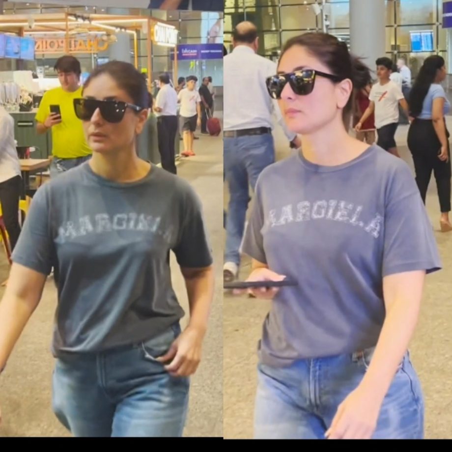 Kareena Kapoor, Disha Patani To Parineeti Chopra: Divas Up Airport Swag In Denim And Black Glasses 861078