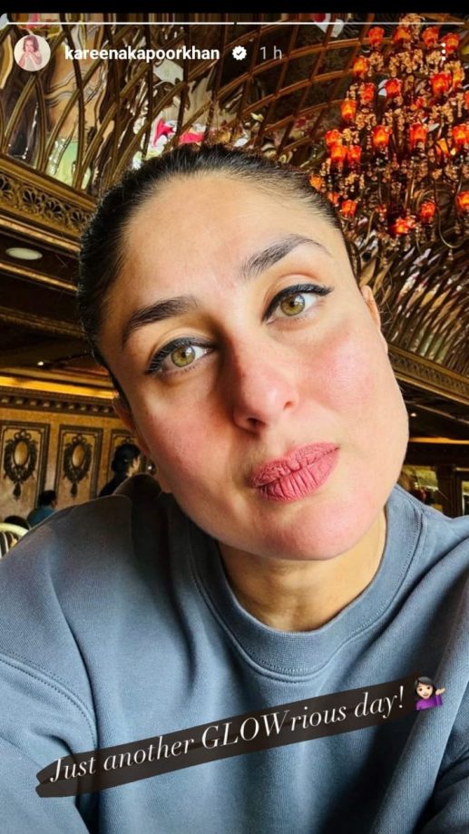 Kareena Kapoor’s filter-free face in latest selfie is new definition of ‘glowing,’ Check out 860930