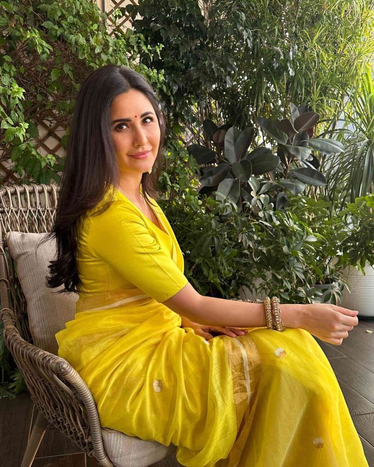 Katrina Kaif Looks Sunshine In Yellow Saree, Alia Bhatt Says, 'Katy...' 865263