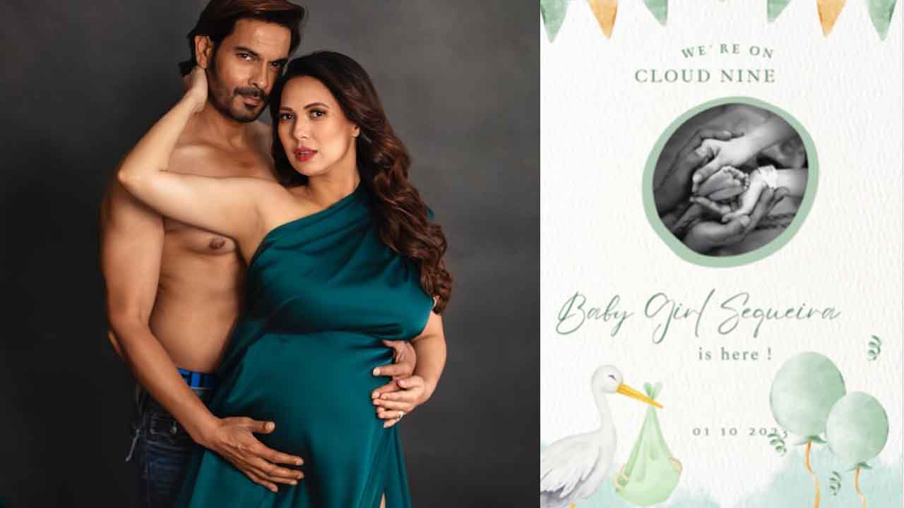 Keith Sequeira and Rochelle Rao blessed with a baby girl