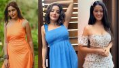 Make Your Day Colorful Like Surbhi Chandna, Monalisa, And Ayesha Singh In Pop Dresses 858226