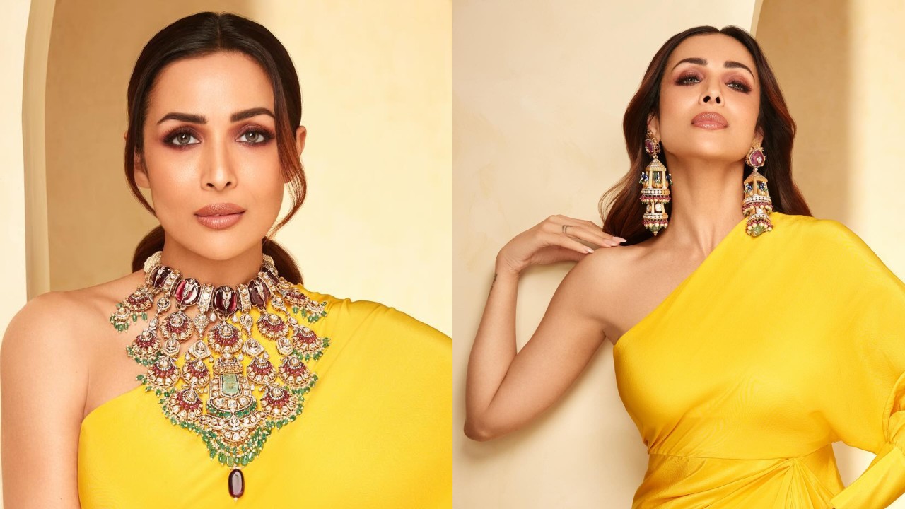 Malaika Arora Gives Desi Touch To Her Western Dress With Statement Accessories, Take Cues 864471