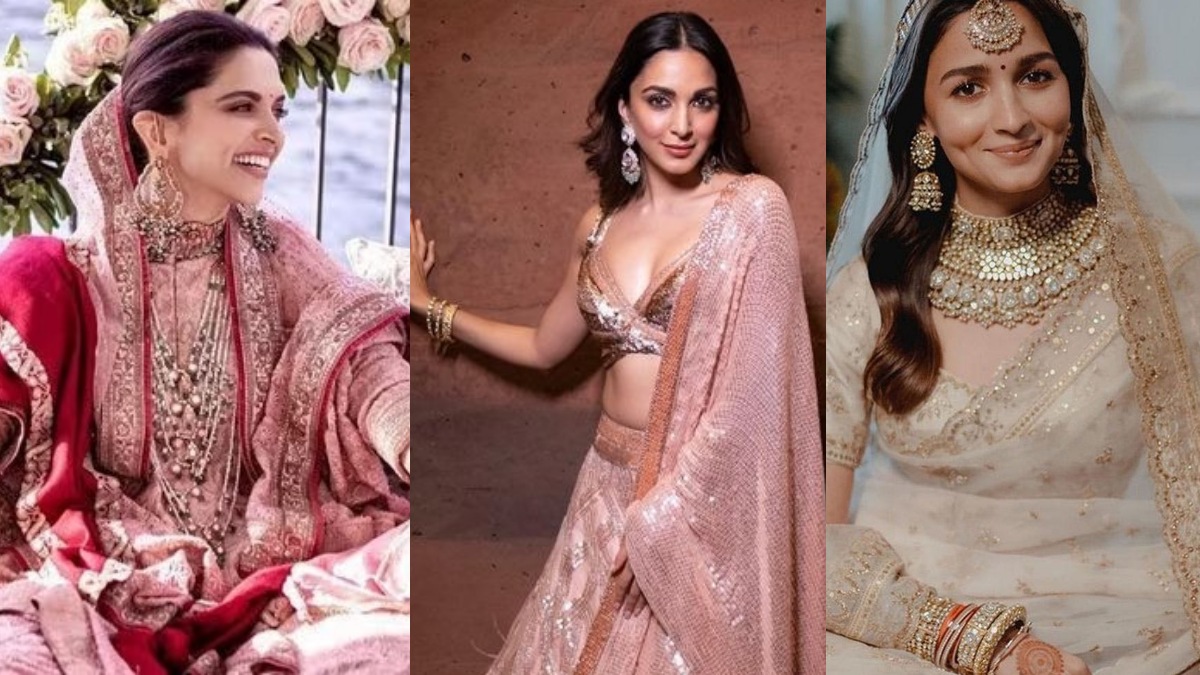 Master the art of bridal lehenga poses! Deepika Padukone, Kiara Advani & Alia Bhatt’s show how 860026
