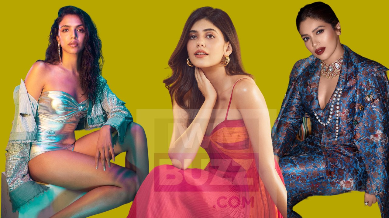 Monokini- Pantsuit: Shriya Pilgaonkar, Bhumi Pednekar & Sanjana Sanghi Look Hot In Contemporary Fashion 860316