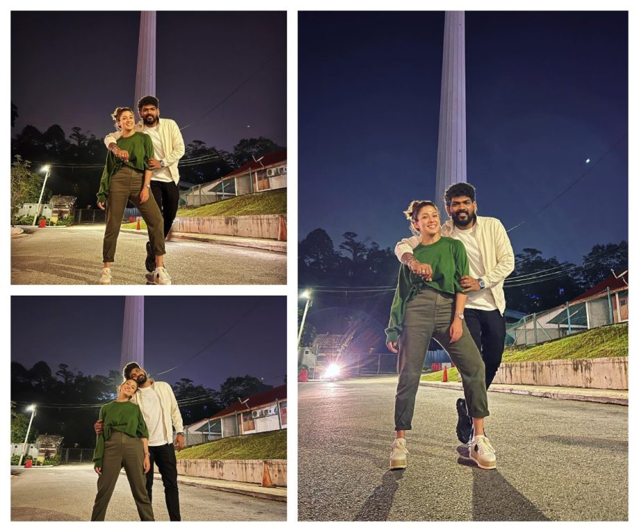 Nayanthara And Vignesh Shivan's Cute Pose On The Middle Of The Road Spread Couple Goals; Read Here 860120