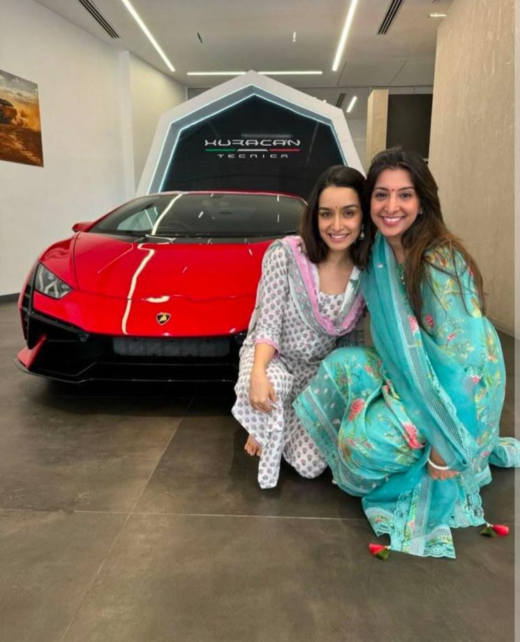 Netizens Praise Shraddha Kapoor's Simple Salwar Kameez Avtaar As She Takes A Stroll In Her New Lamborghini 864576