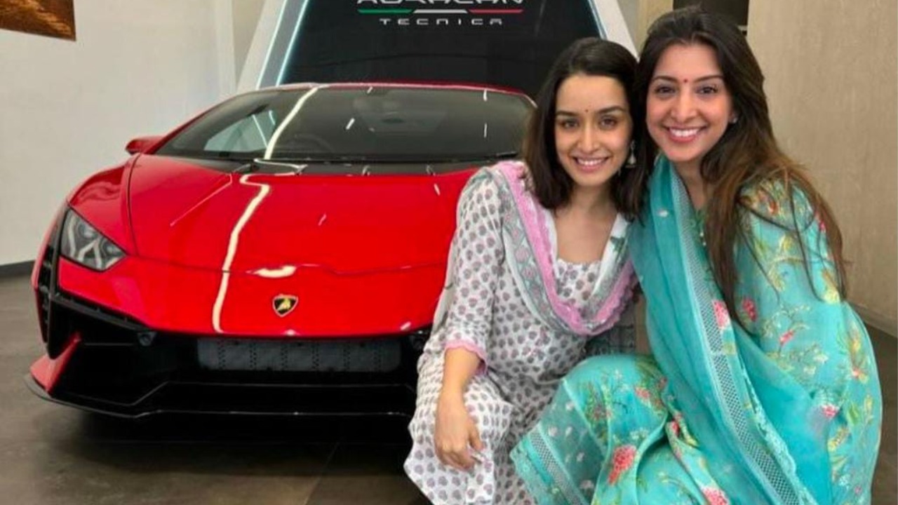 Netizens Praise Shraddha Kapoor's Simple Salwar Kameez Avtaar As She Takes A Stroll In Her New Lamborghini 864575