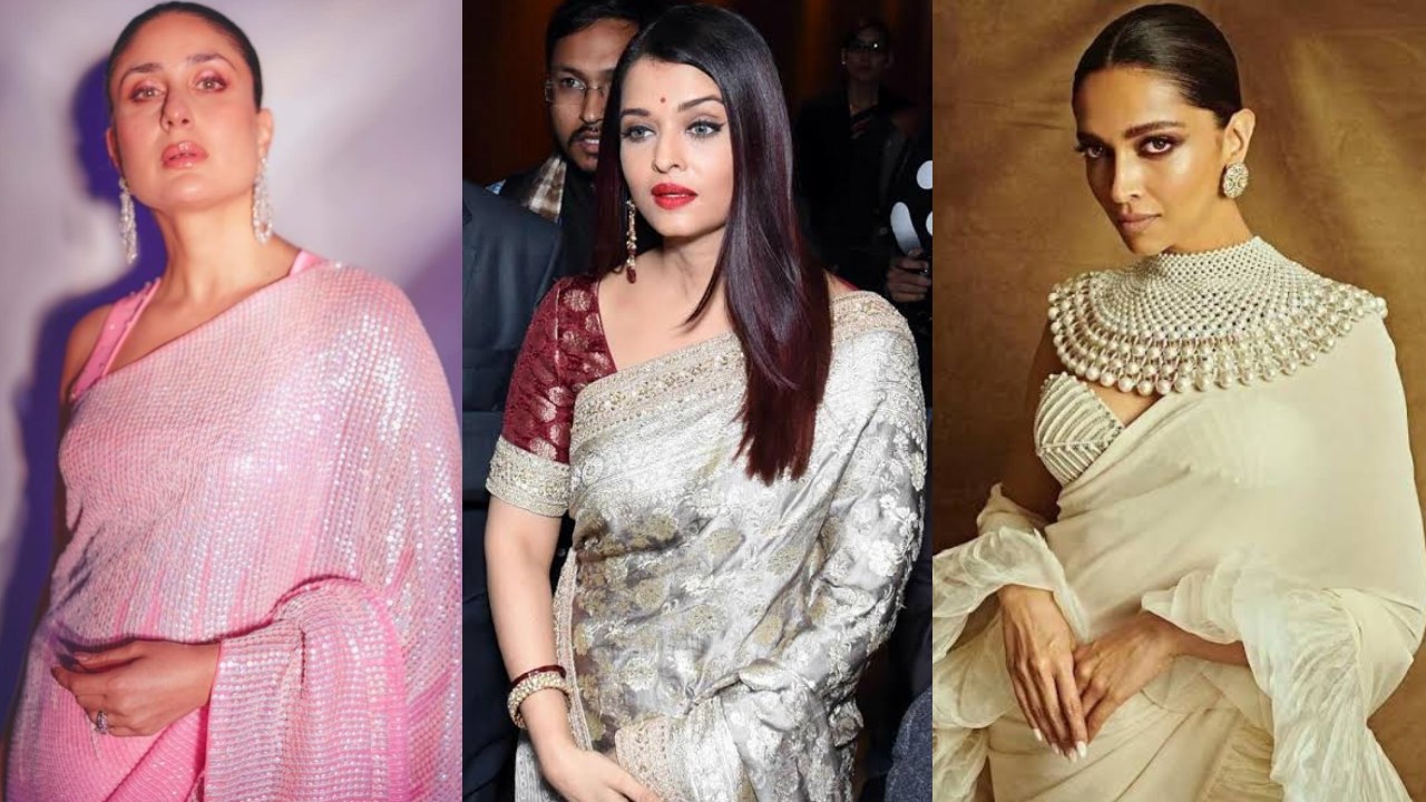 Party Wear Sarees: Kareena Kapoor, Aishwarya Rai & Deepika Padukone’s classic picks [Photos] 857630