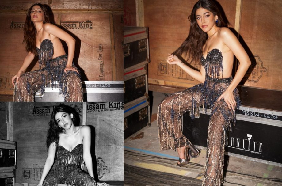 [Photos] Alaya F Turns Showstopper In Sparkling Bralette & Sheer Pants At Lakme Fashion Week 2023 860683