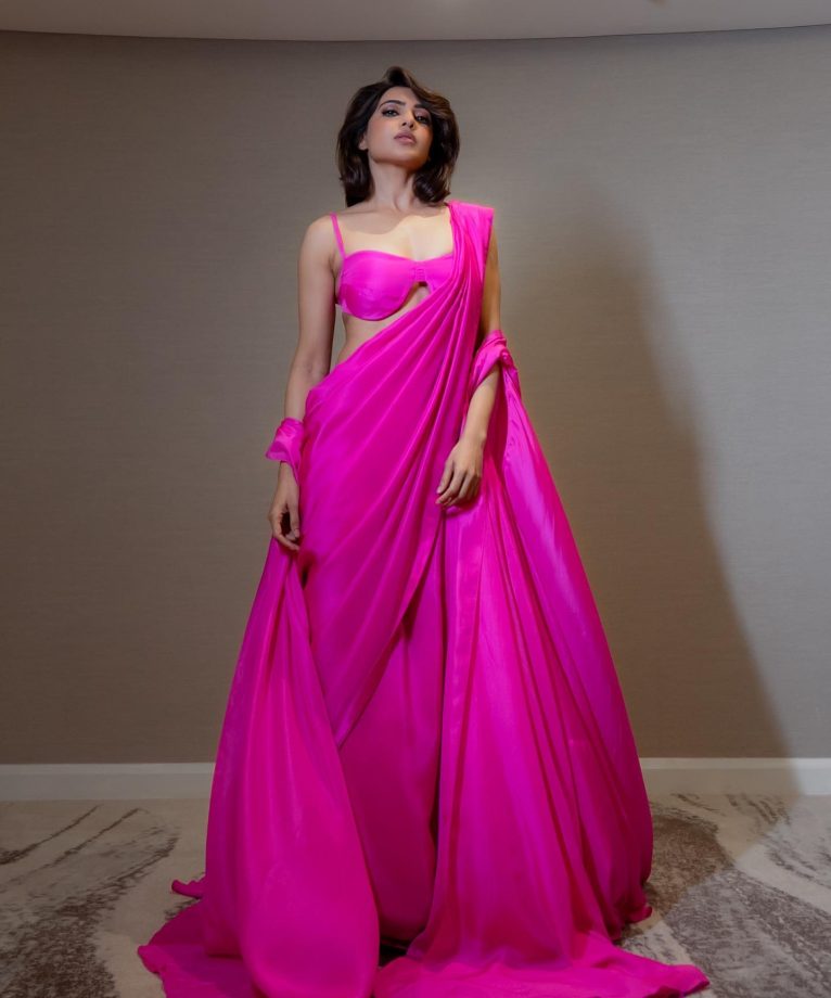 Pink Power Play! Samantha Ruth Prabhu & Shilpa Shetty high-octane outfits are absolute win [Photos] 859611