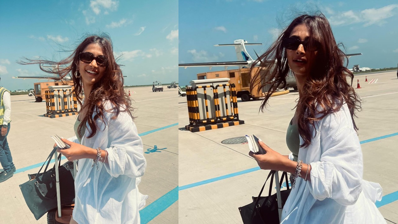 Pooja Hegde's Go-to Airport Style Is Just Wow, Take A Look 864978