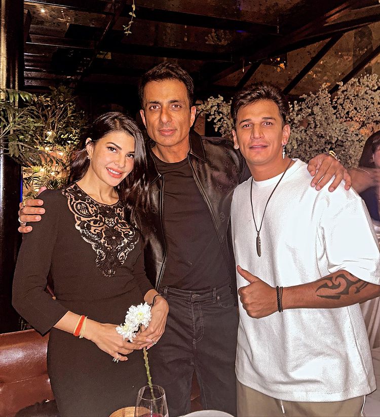 Prince Narula Meets Sonu Sood And Jacqueliene Fernandez, Hints Something New 864246