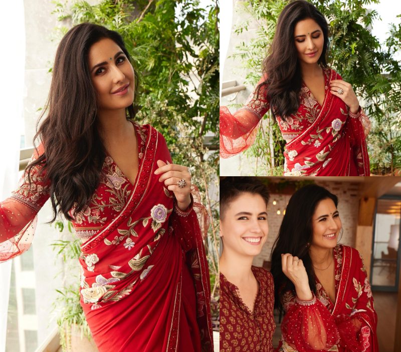 Raashi Khanna, Katrina Kaif & Kajol's Festive Special In Sarees And Designer Blouse 863895