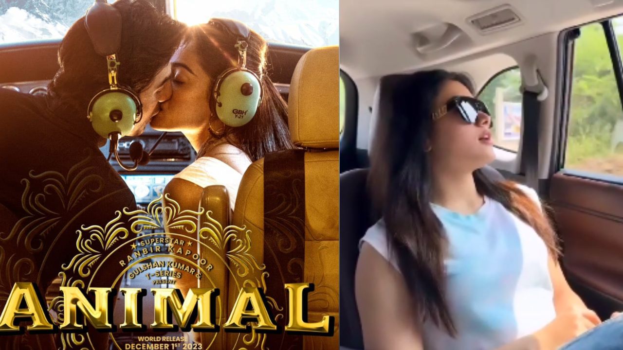 Rashmika Mandanna teases fans with exclusive sneak peek of Hua Main from Animal, shares passionate kiss with Ranbir Kapoor in song poster