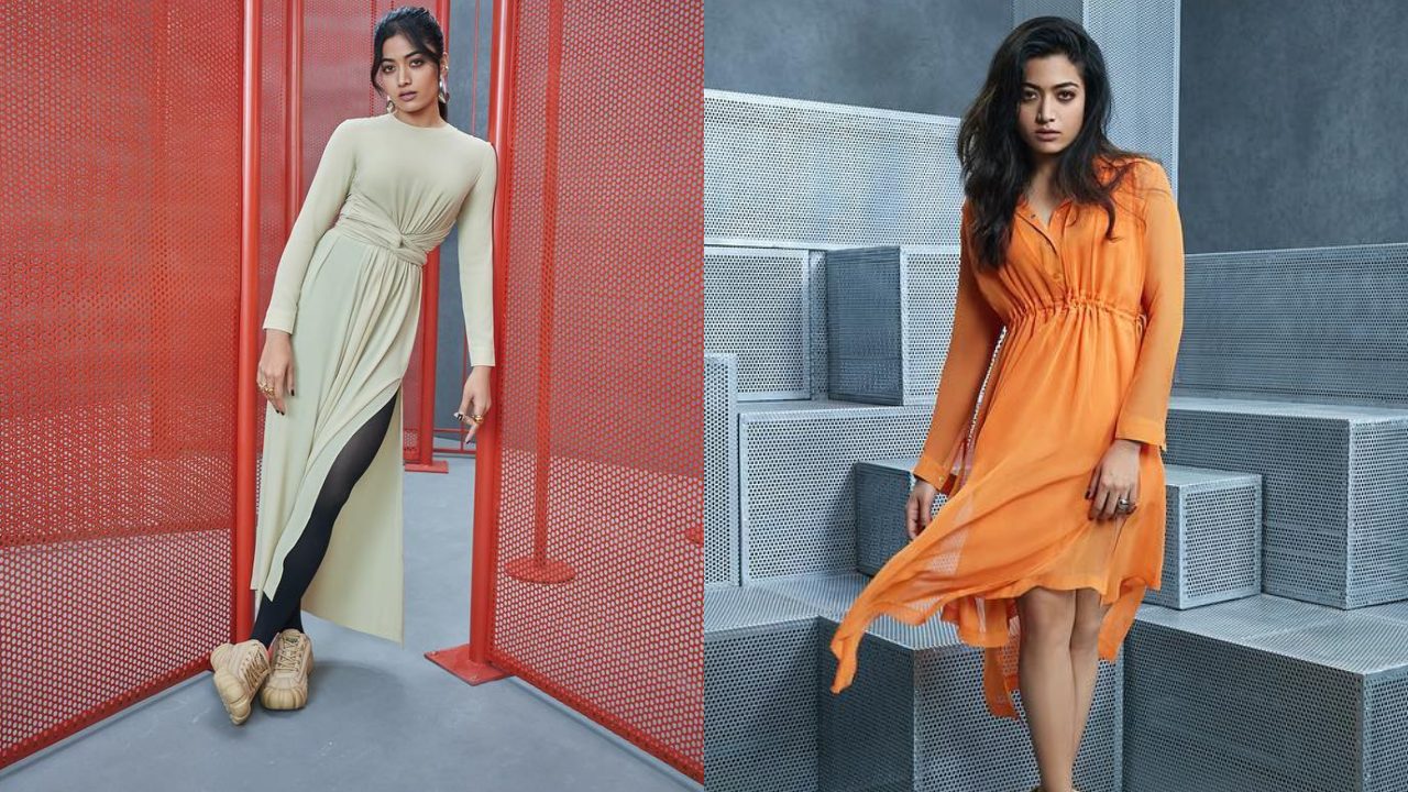 Rashmika Mandanna’s Minimal Aesthetic In Trendy Outfits, Take Cues