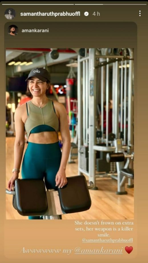 Samantha Ruth Prabhu’s ‘secret mantra’ to get perfect abs, check out 863750