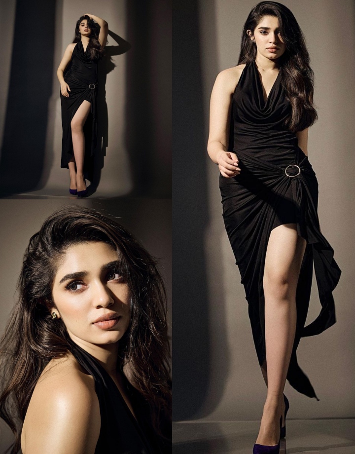 Sass on edge! Krithi Shetty goes all preppy in backless black sheer dress [Photos] 862552