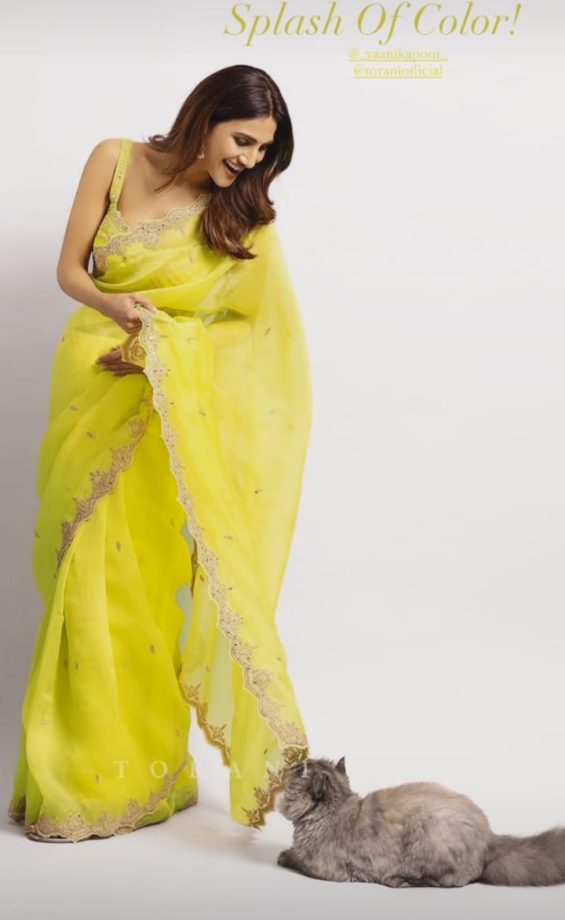 Shilpa Shetty, Mahima Nambiar & Vaani Kapoor keep it 'cheery n chic' in flowy yellow sarees 860826