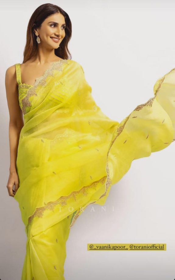Shilpa Shetty, Mahima Nambiar & Vaani Kapoor keep it 'cheery n chic' in flowy yellow sarees 860827