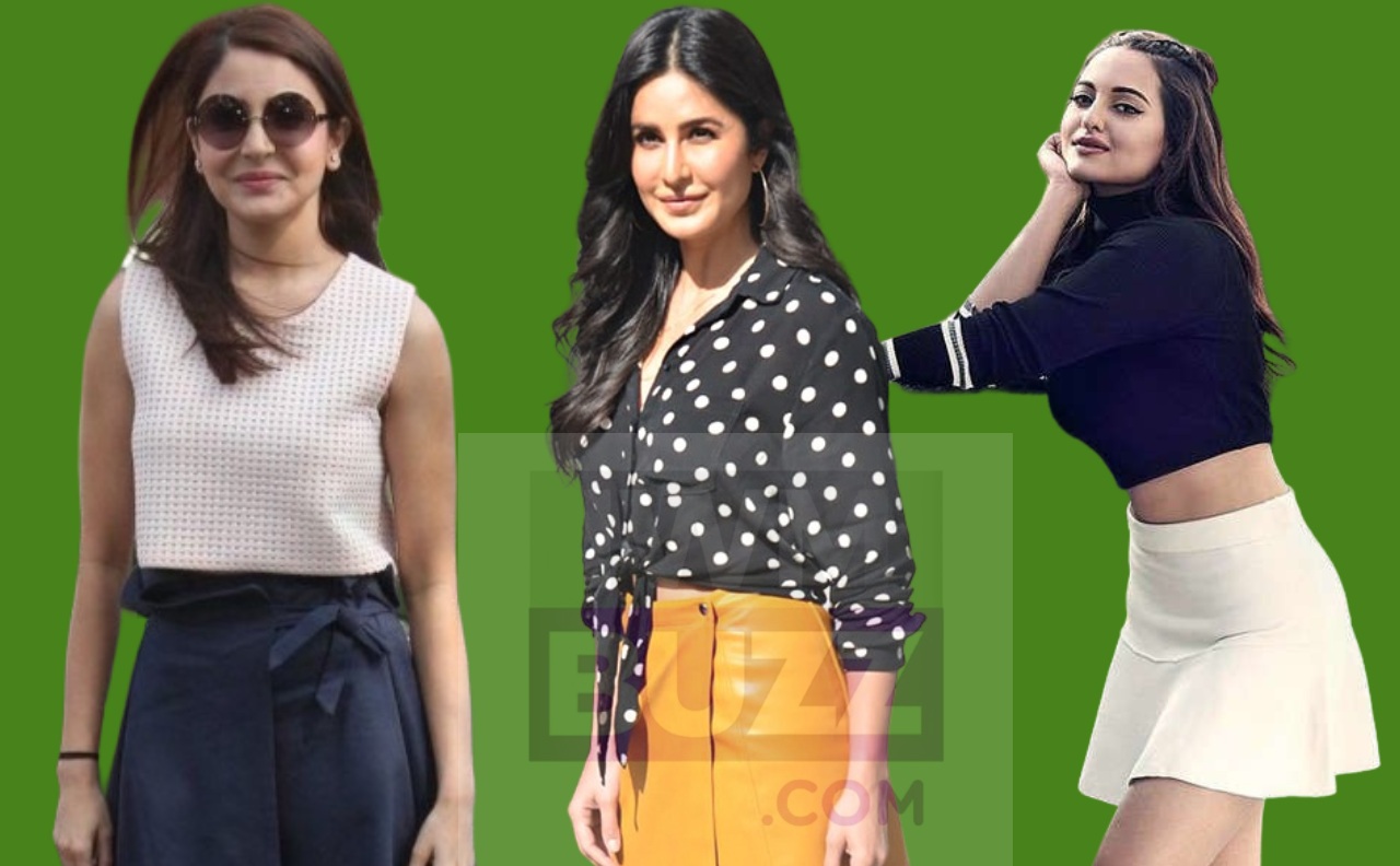 Show Your Swag In Skirts Like Anushka Sharma, Katrina Kaif, And Sonakshi Sinha 859557